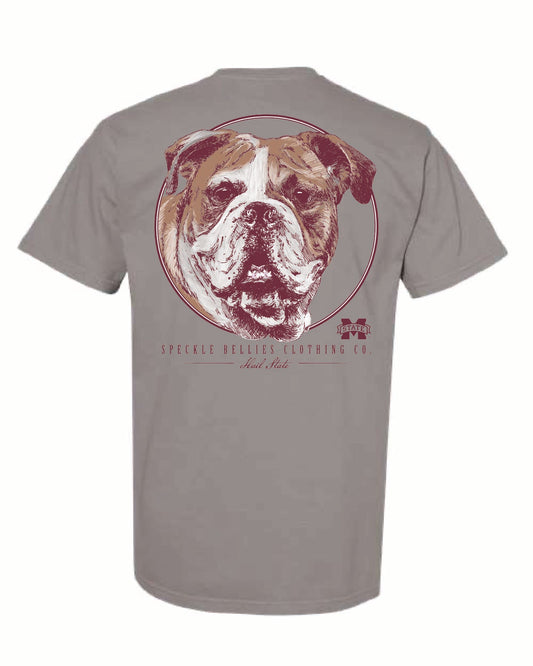 MSU Circle Bulldog Tee