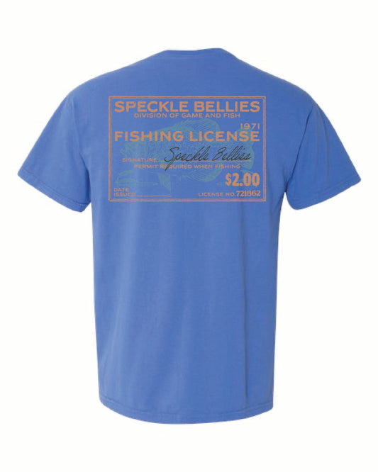 Fishing License Pocket Tee