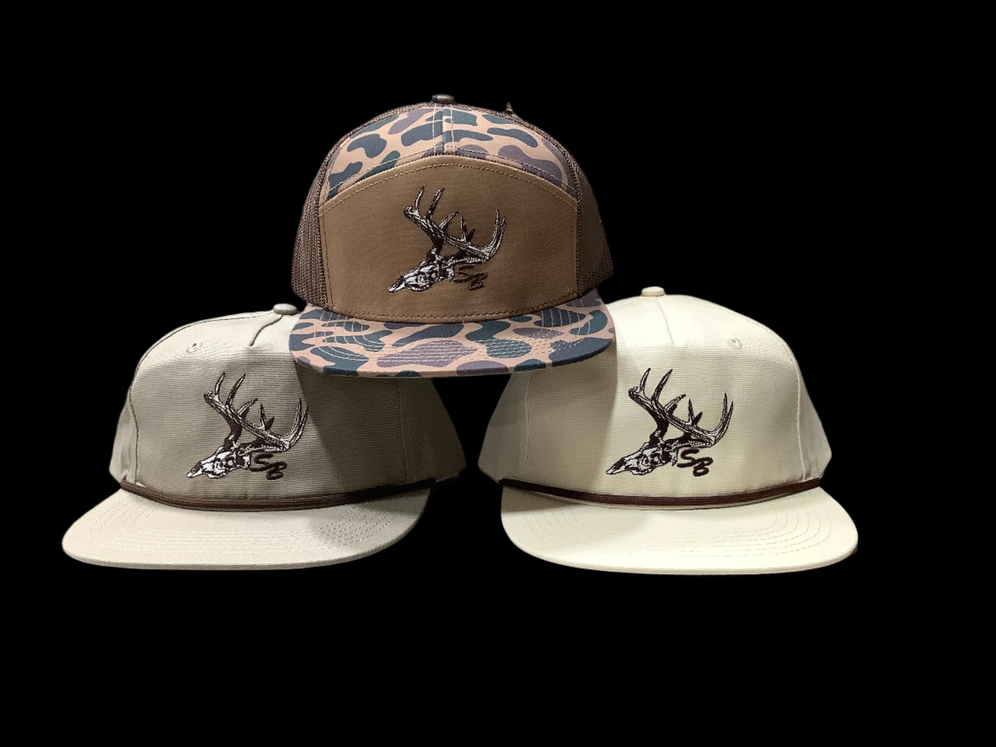 Vintage Skull Hat  Speckle Bellies