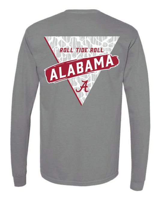 Alabama Tri Logo Long Sleeve
