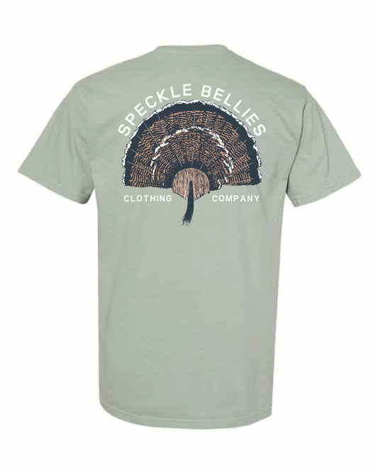 Turkey Fan Mount Pocket Tee