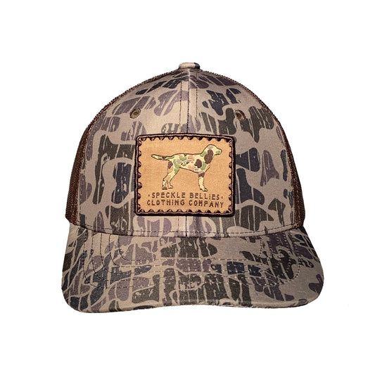 Stone Creek Camo Dog Patch Youth Cap