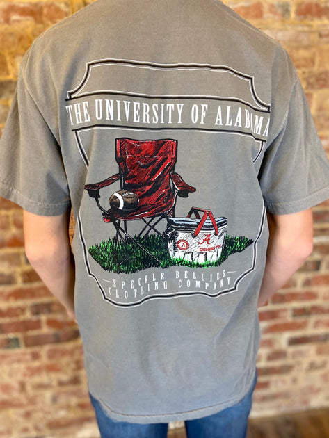 Alabama Tailgate Pocket Tee – Speckle Bellies