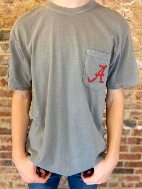 Alabama Tailgate Pocket Tee – Speckle Bellies