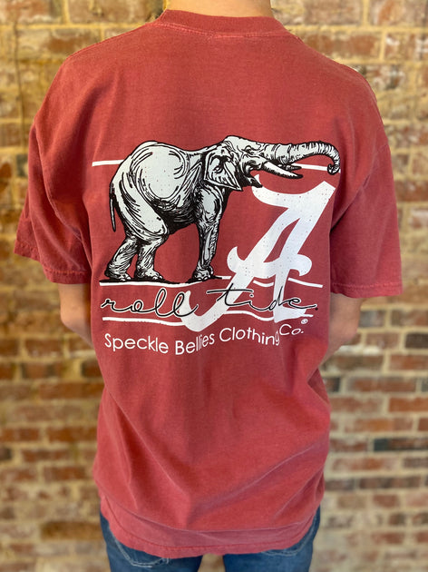 Alabama Tailgate Pocket Tee – Speckle Bellies