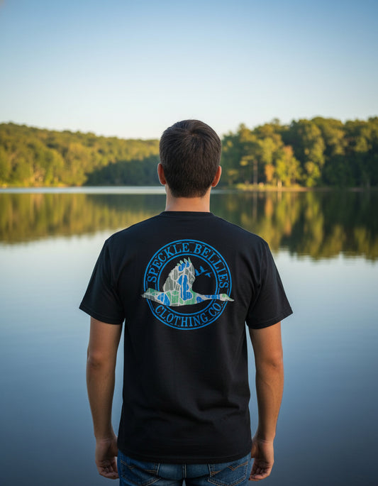 Bay Lake Camo Circle Logo