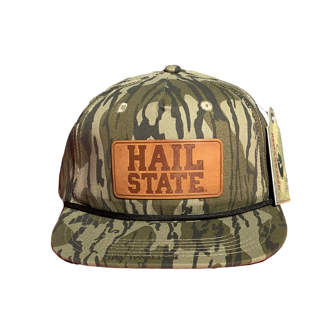 Msu Camo Hail State Leather Patch Rope – Speckle Bellies