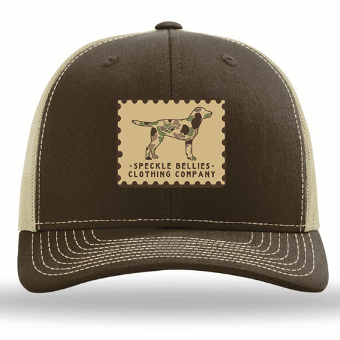 Speckle Bellies Camo Dog Hat- Foggy Marsh main image 0