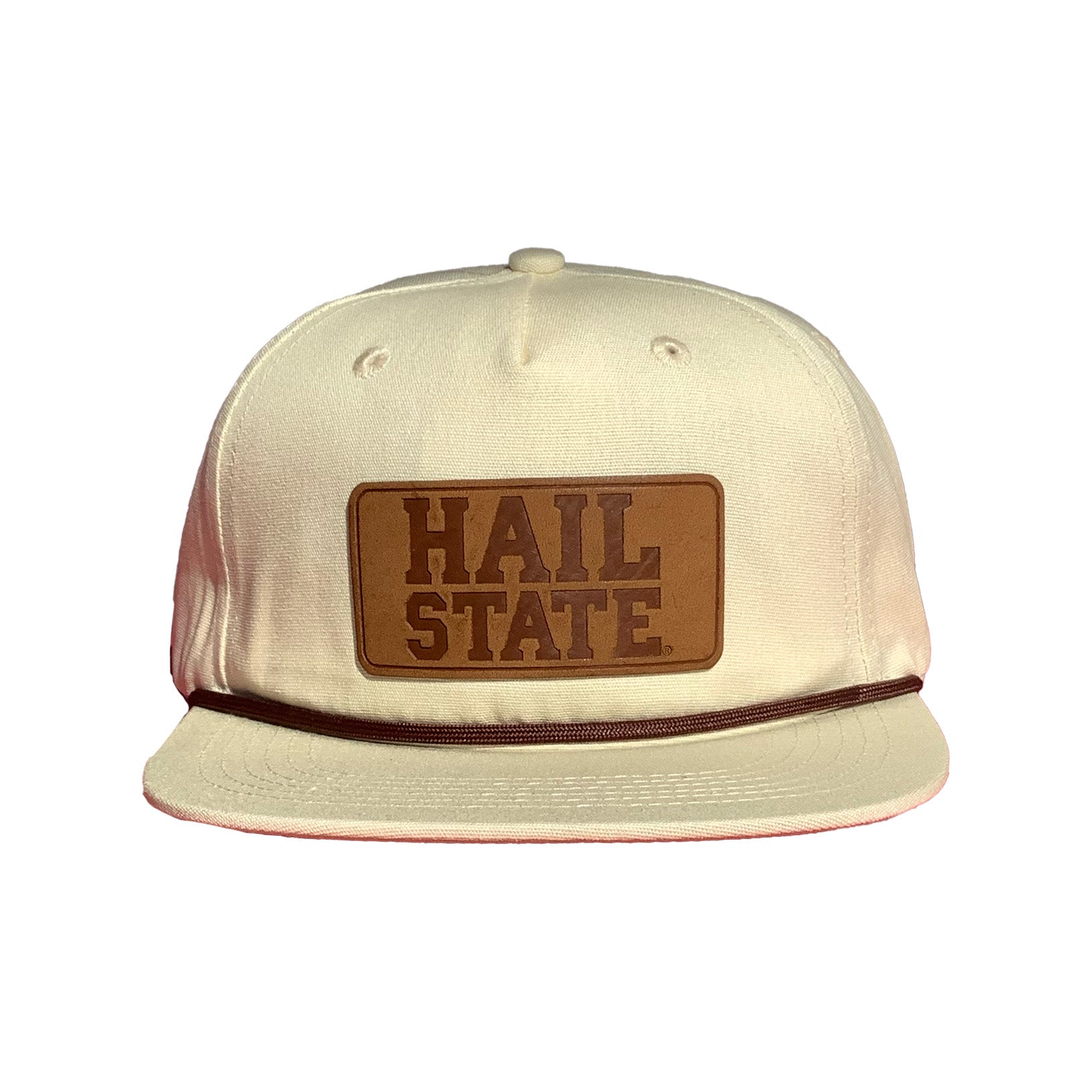Msu Camo Hail State Leather Patch Rope – Speckle Bellies