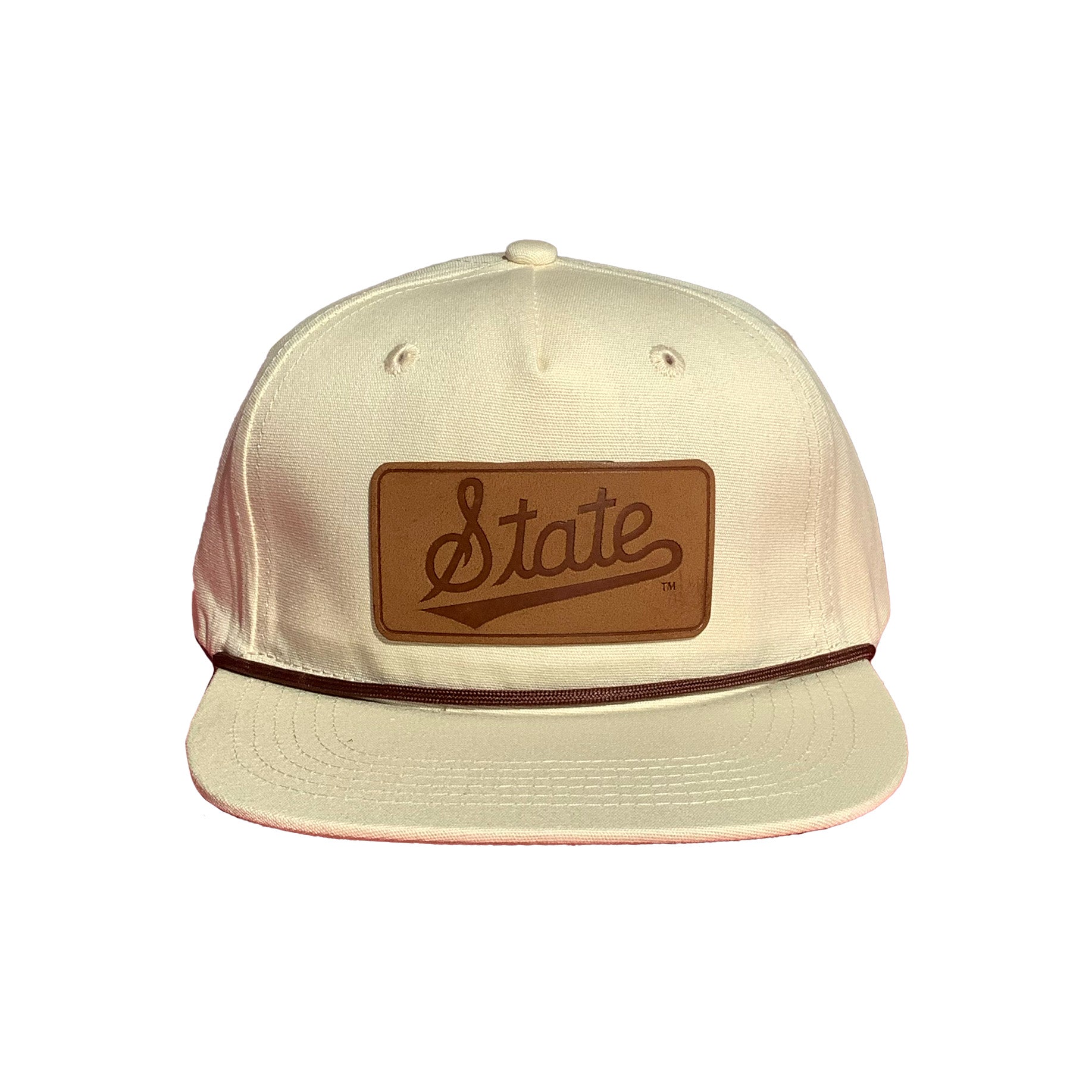 Msu Camo State Script Leather Patch Rope – Speckle Bellies