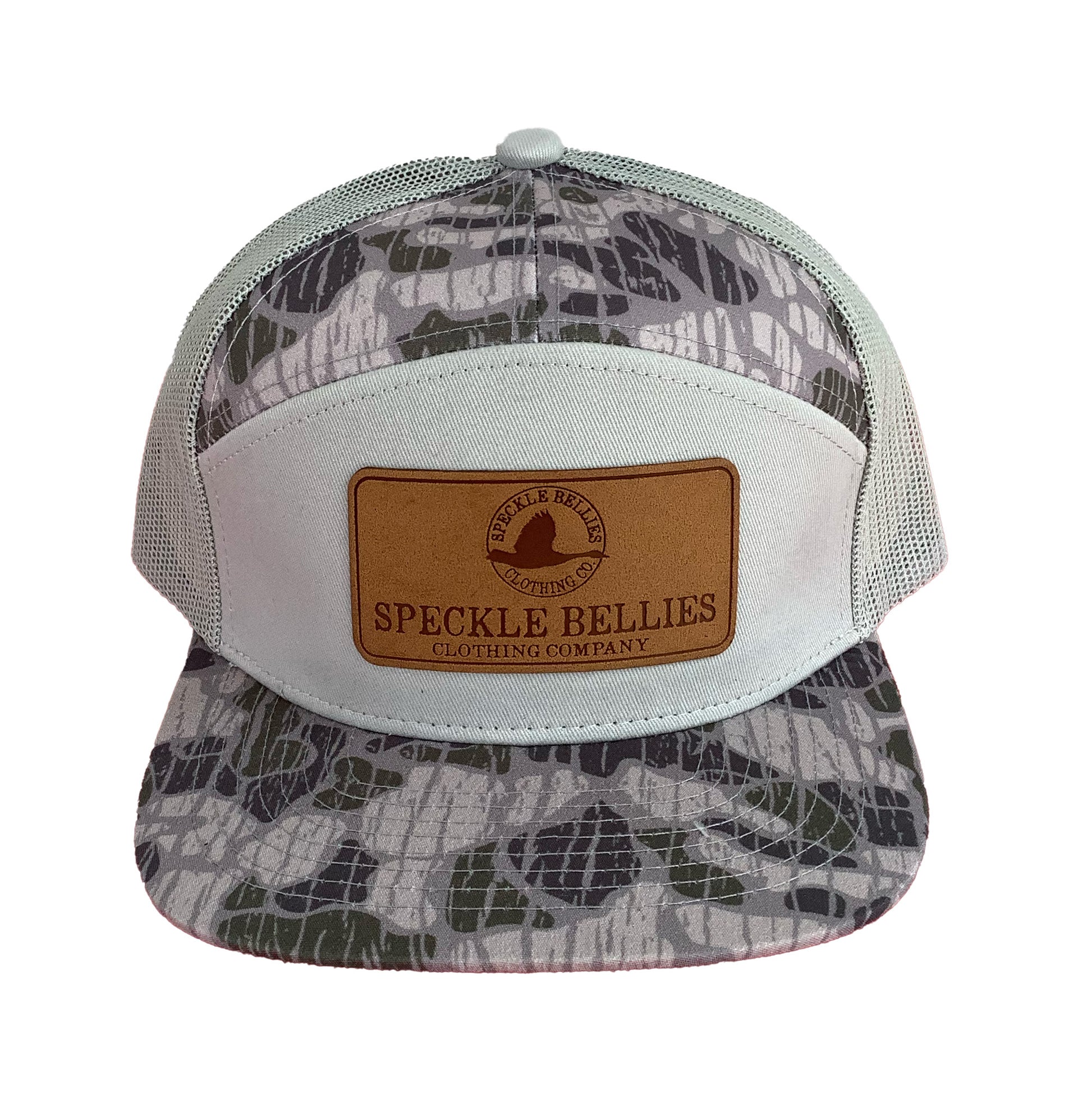 Logo Rec Leather Patch 7 Panel – Speckle Bellies