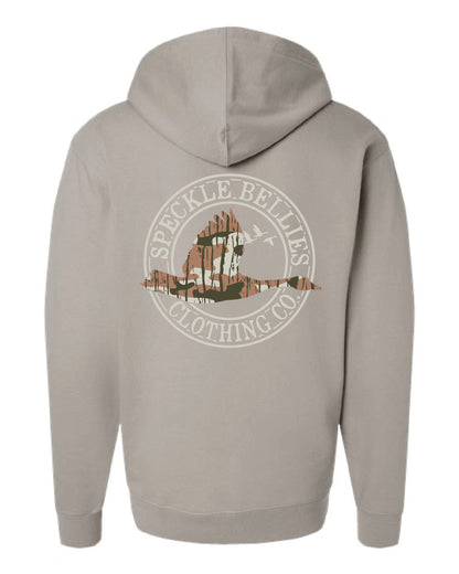 Down South Camo Circle Logo Hoodie