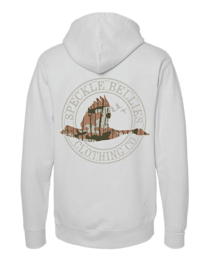 Down South Camo Circle Logo Hoodie