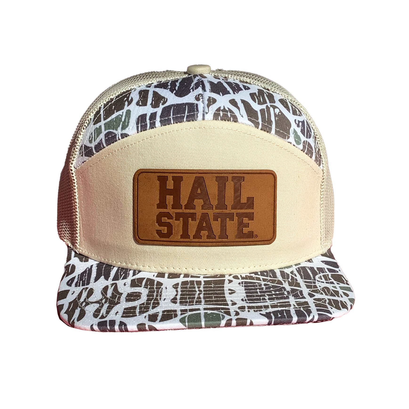 Msu Camo Hail State Leather Patch 7P – Speckle Bellies