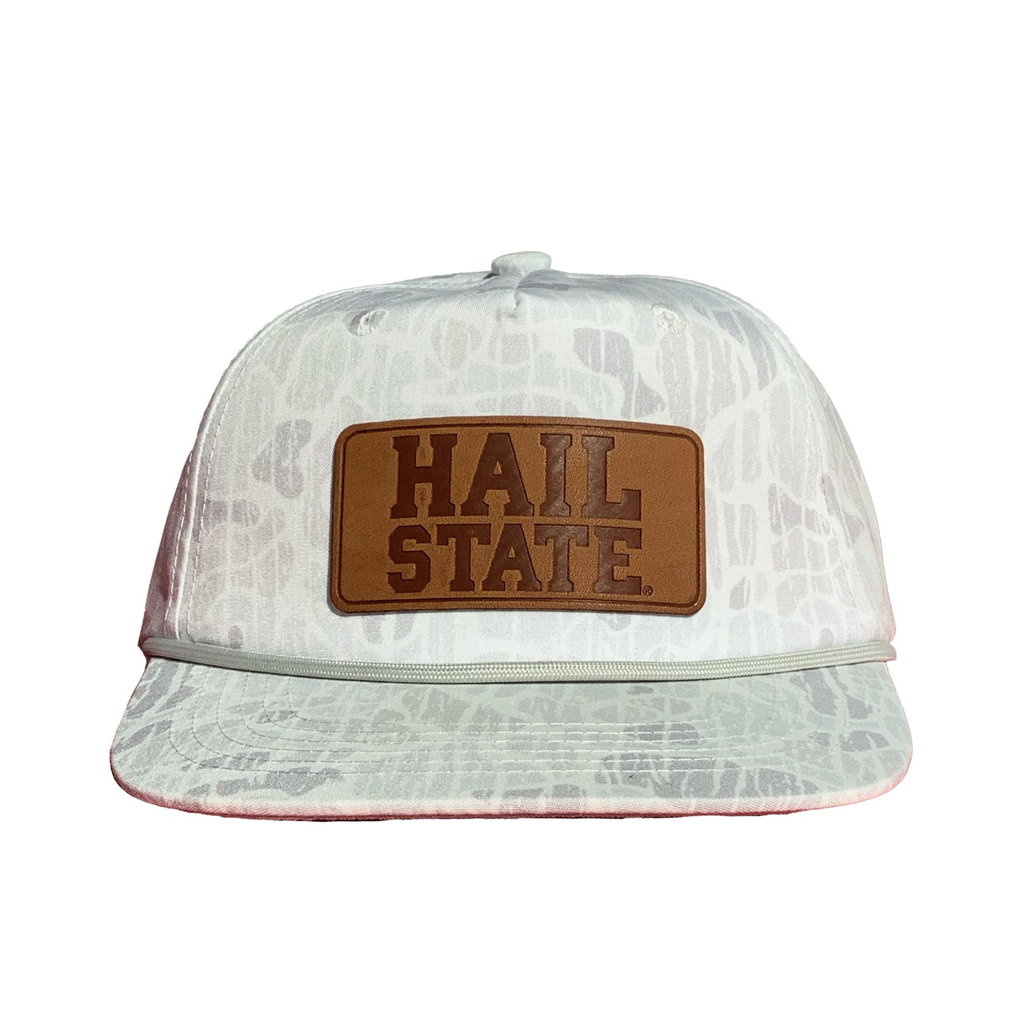Msu Camo Hail State Leather Patch Rope – Speckle Bellies