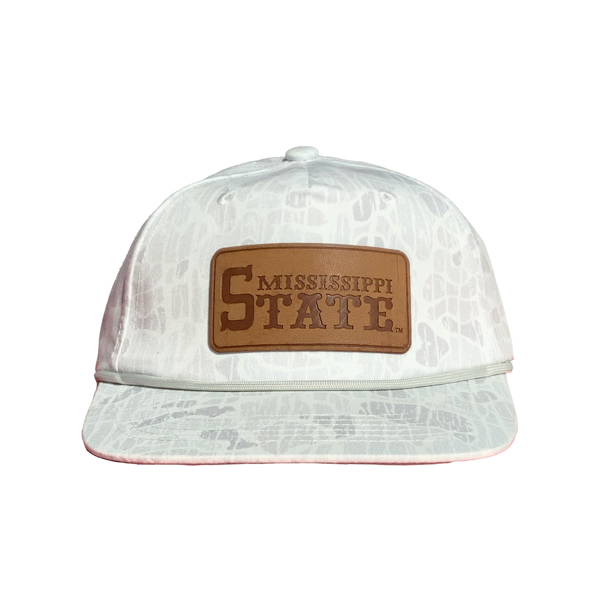 Msu Camo Ms State Leather Patch Rope – Speckle Bellies