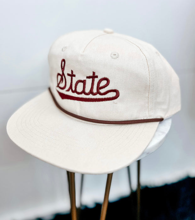 Mississippi State Rope Cap