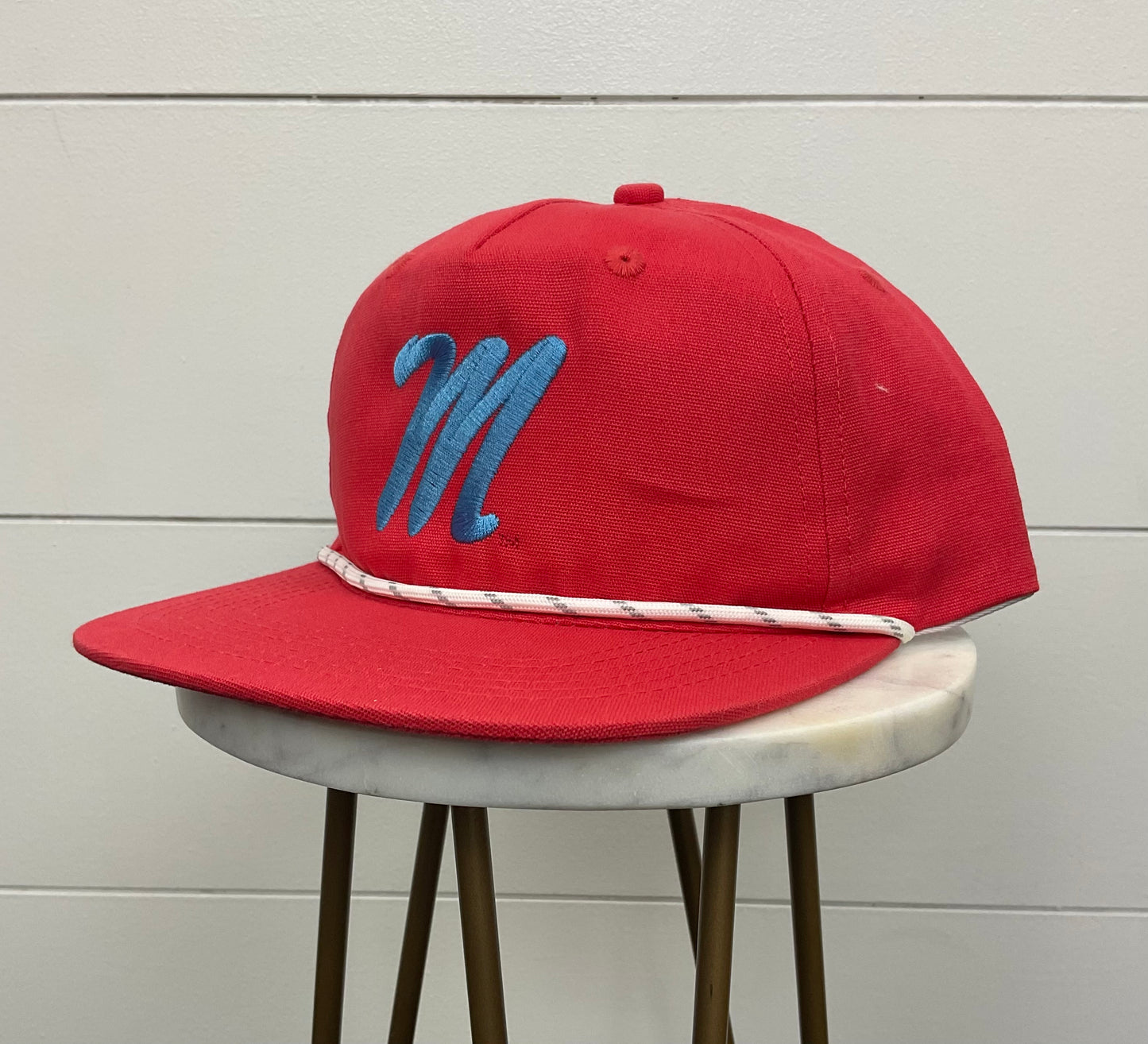 Ole Miss M Logo Rope Cap