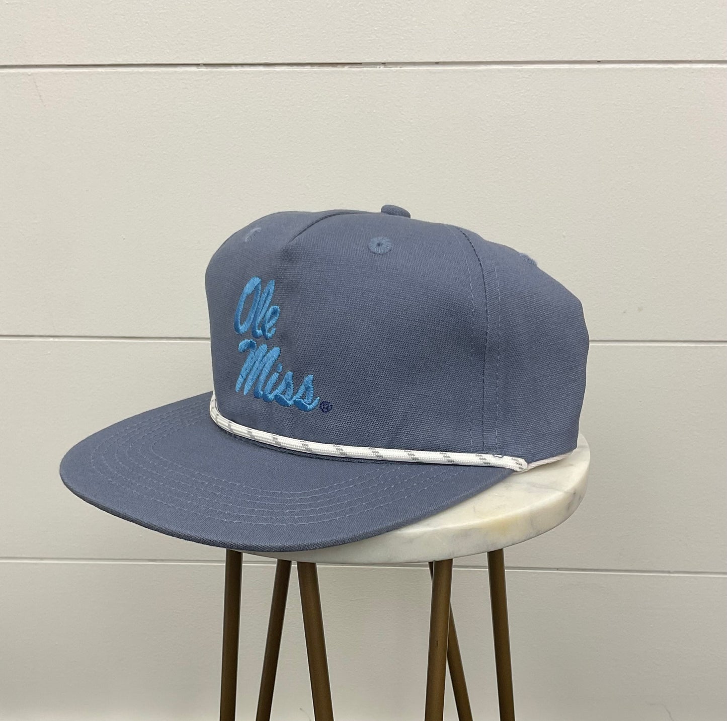 Ole Miss Stacked Rope Cap – Speckle Bellies