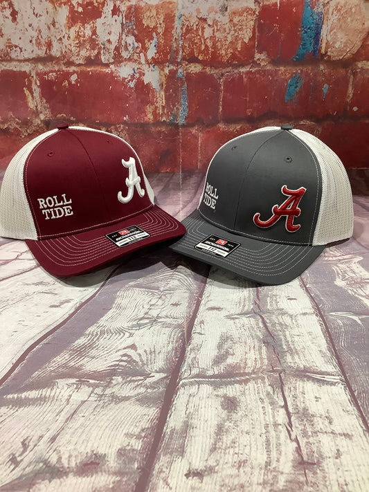 Roll Tide Split "A" Puff