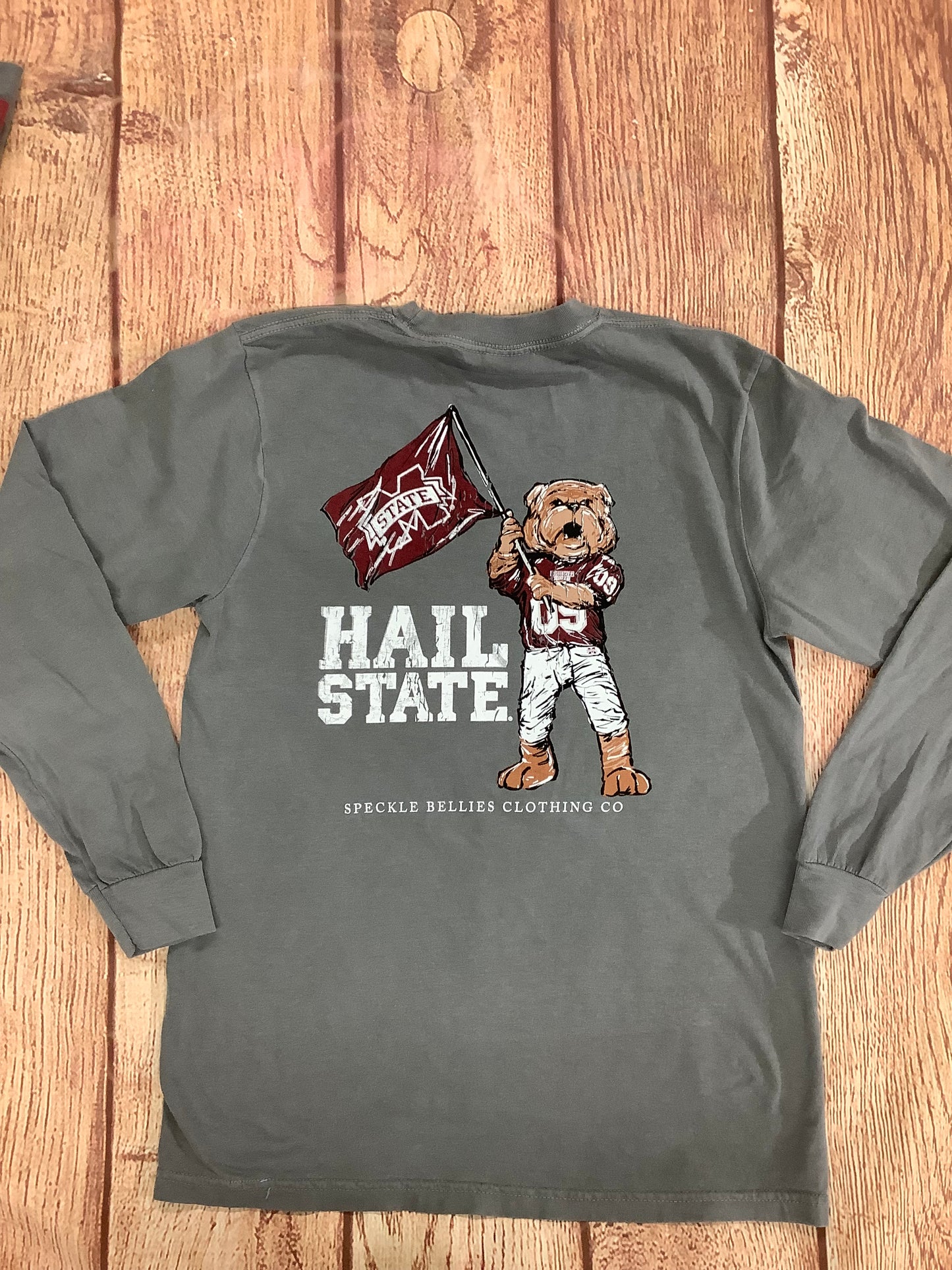 Msu Bully Flag Long Sleeve