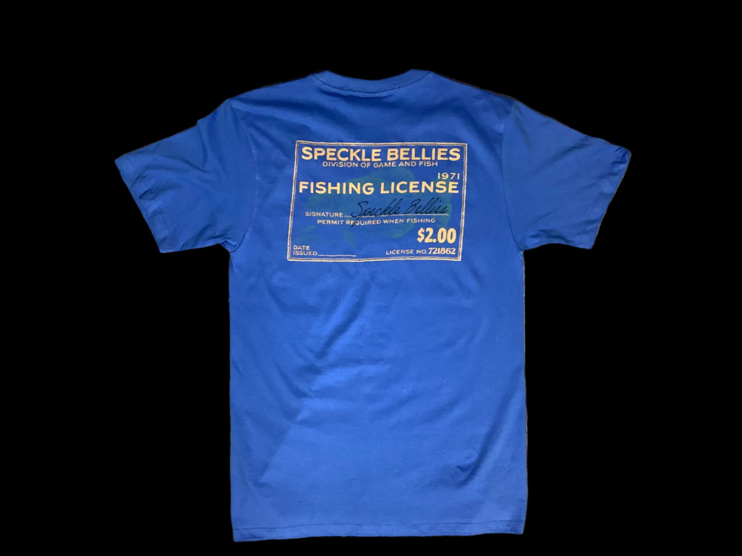 Fish License Pocket