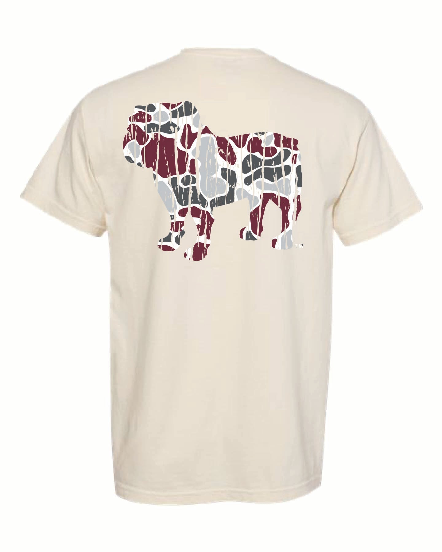 MSU Camo Bulldog Tee – Speckle Bellies