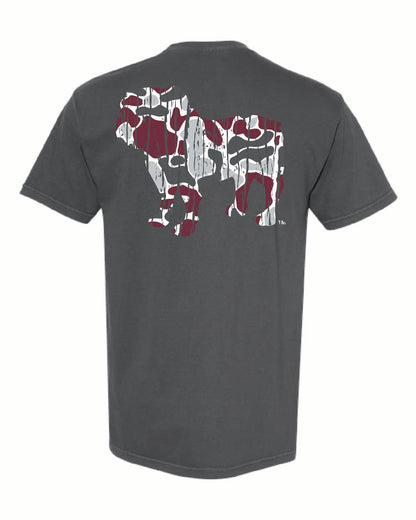 MSU Camo Bulldog Tee