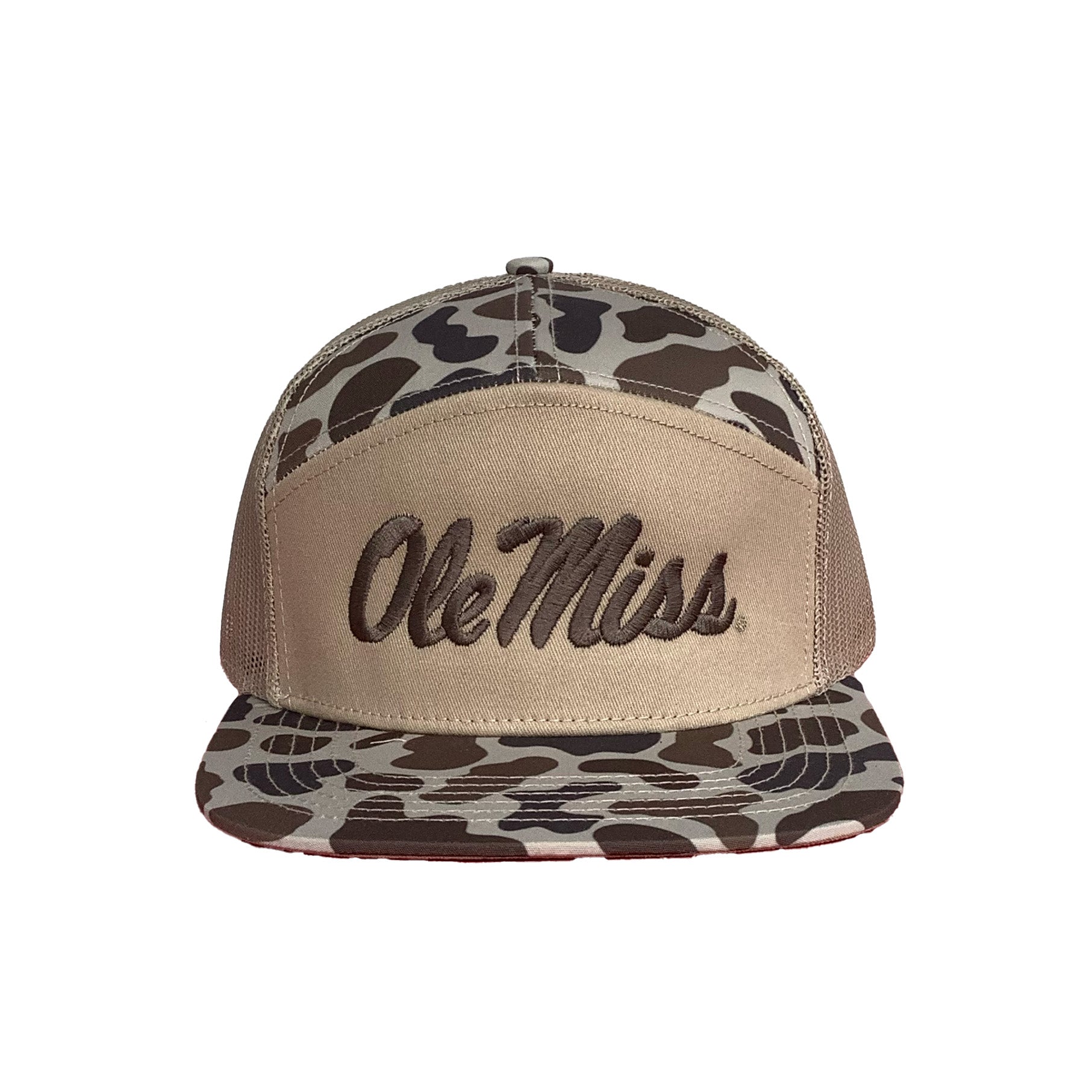 Ole Miss Script 7 Panel – Speckle Bellies
