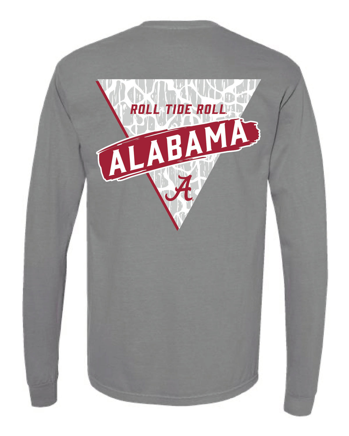 Alabama Tri Logo Long Sleeve – Speckle Bellies