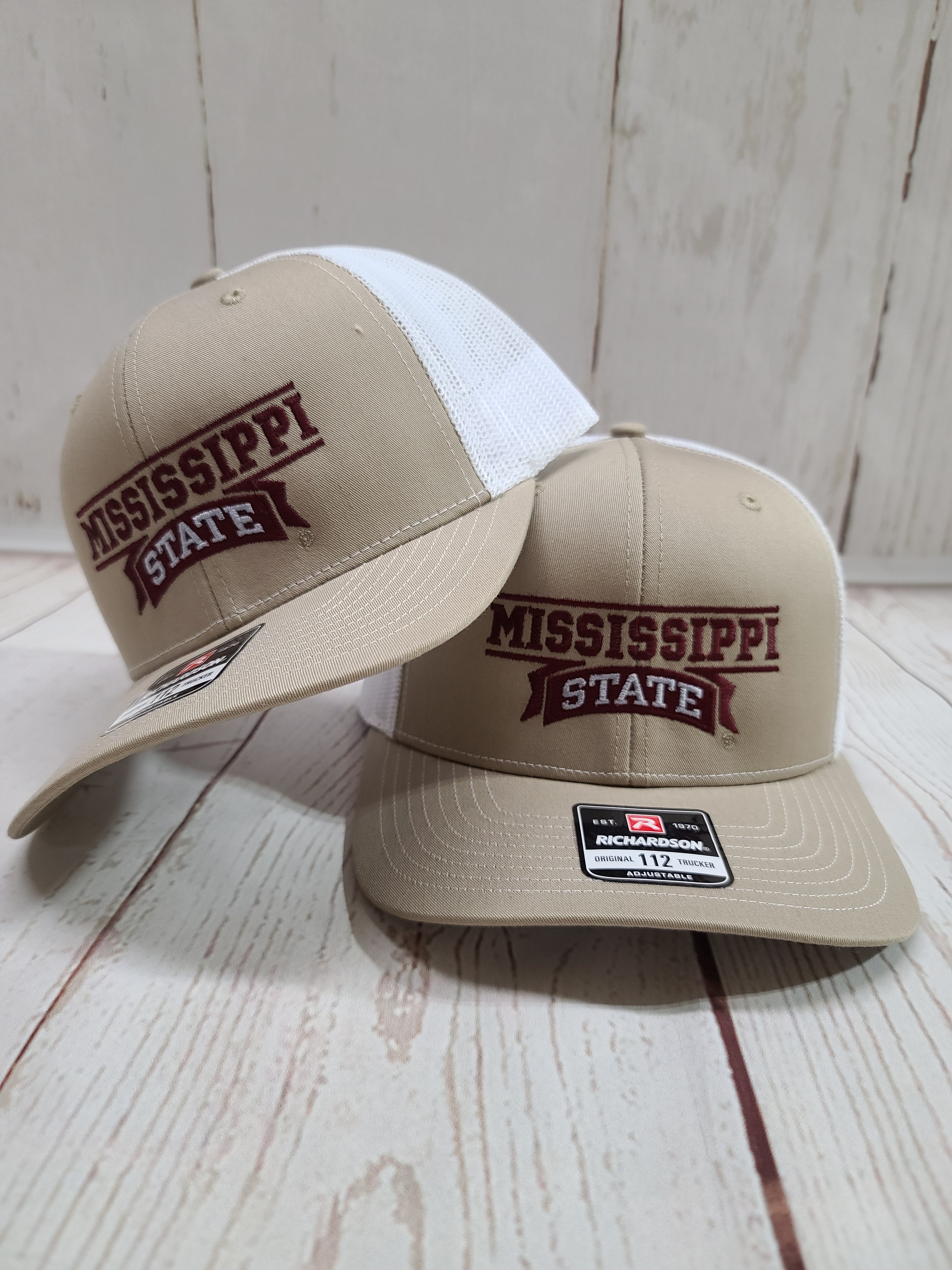 Mississippi State Khaki White Cap Speckle Bellies