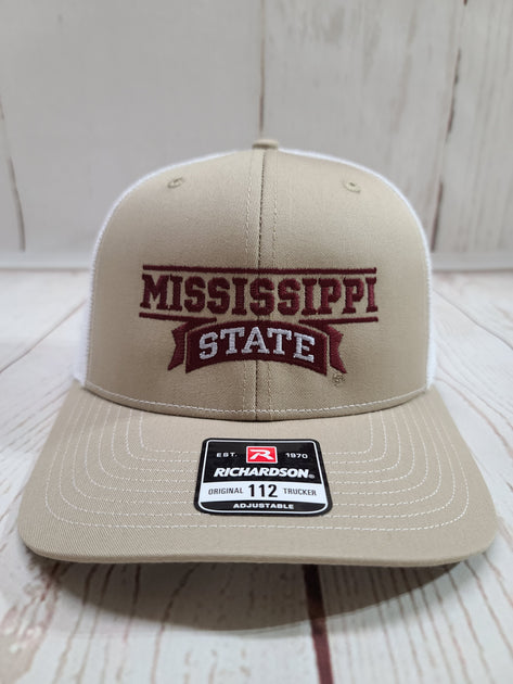 Mississippi State Khaki/ White Cap – Speckle Bellies