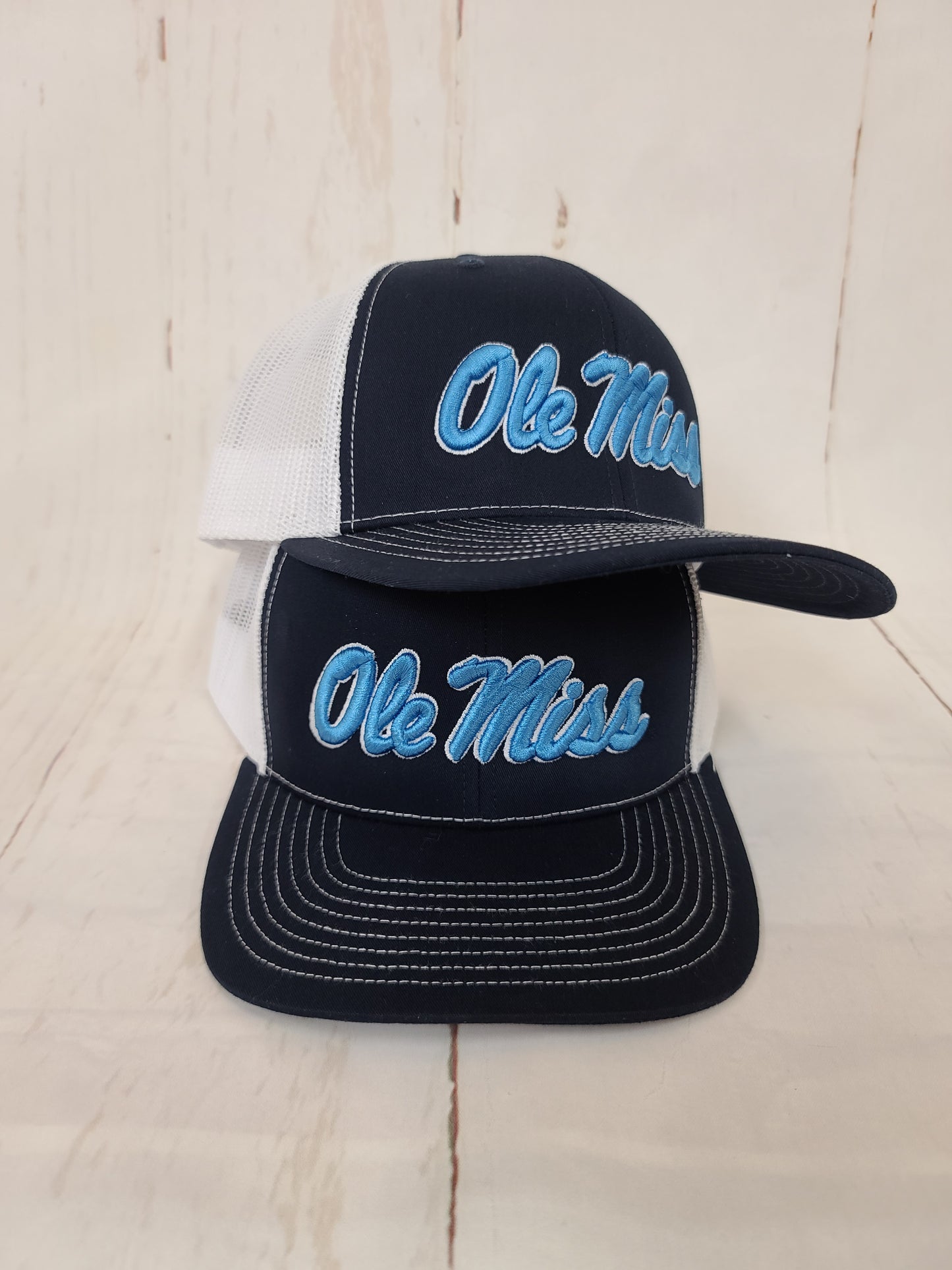 Script Ole Miss Puff Cap