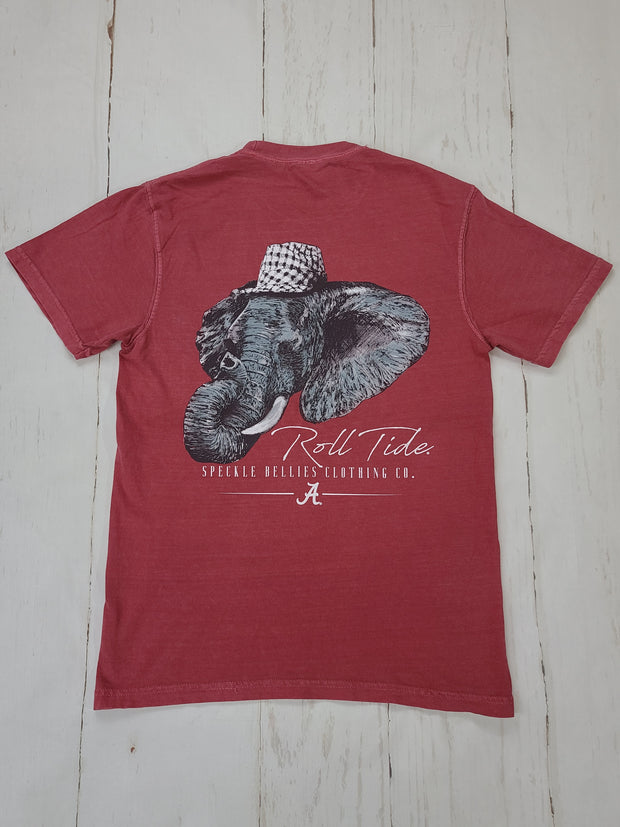 Houndstooth Elephant Tee