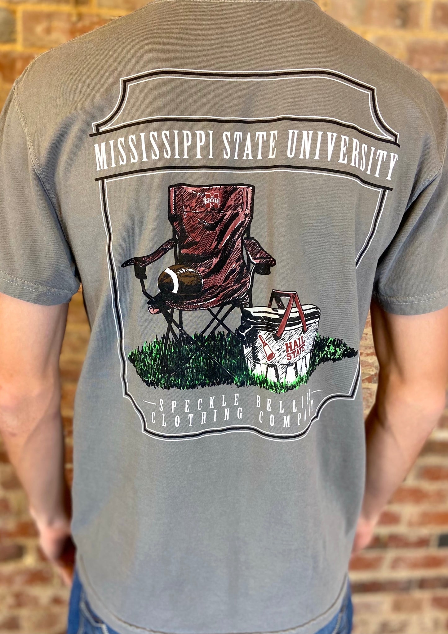 MSU Tailgate Pocket Tee