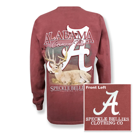 Alabama Bedded Buck Long Sleeve