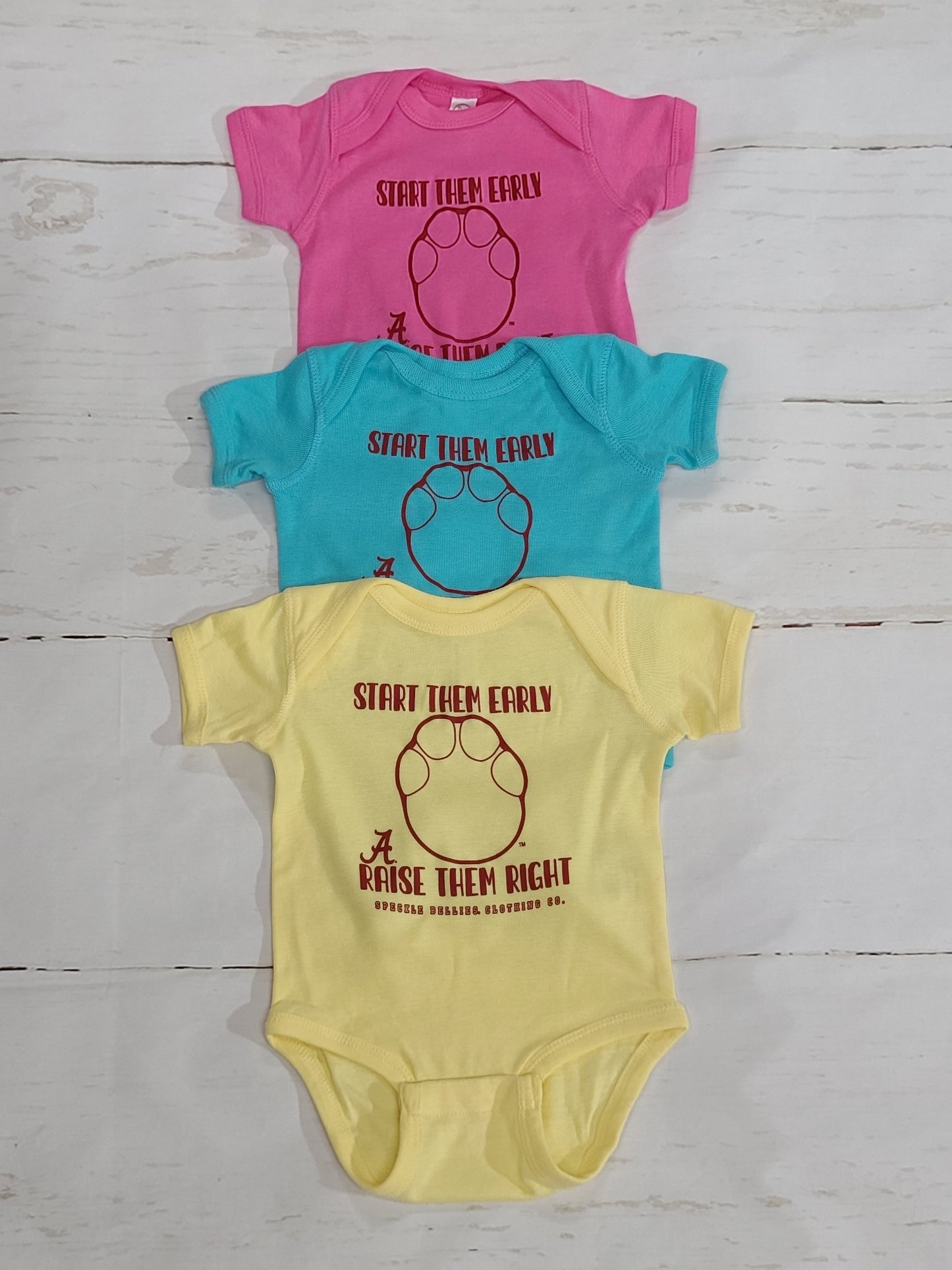 Alabama Start Them Early Onesie