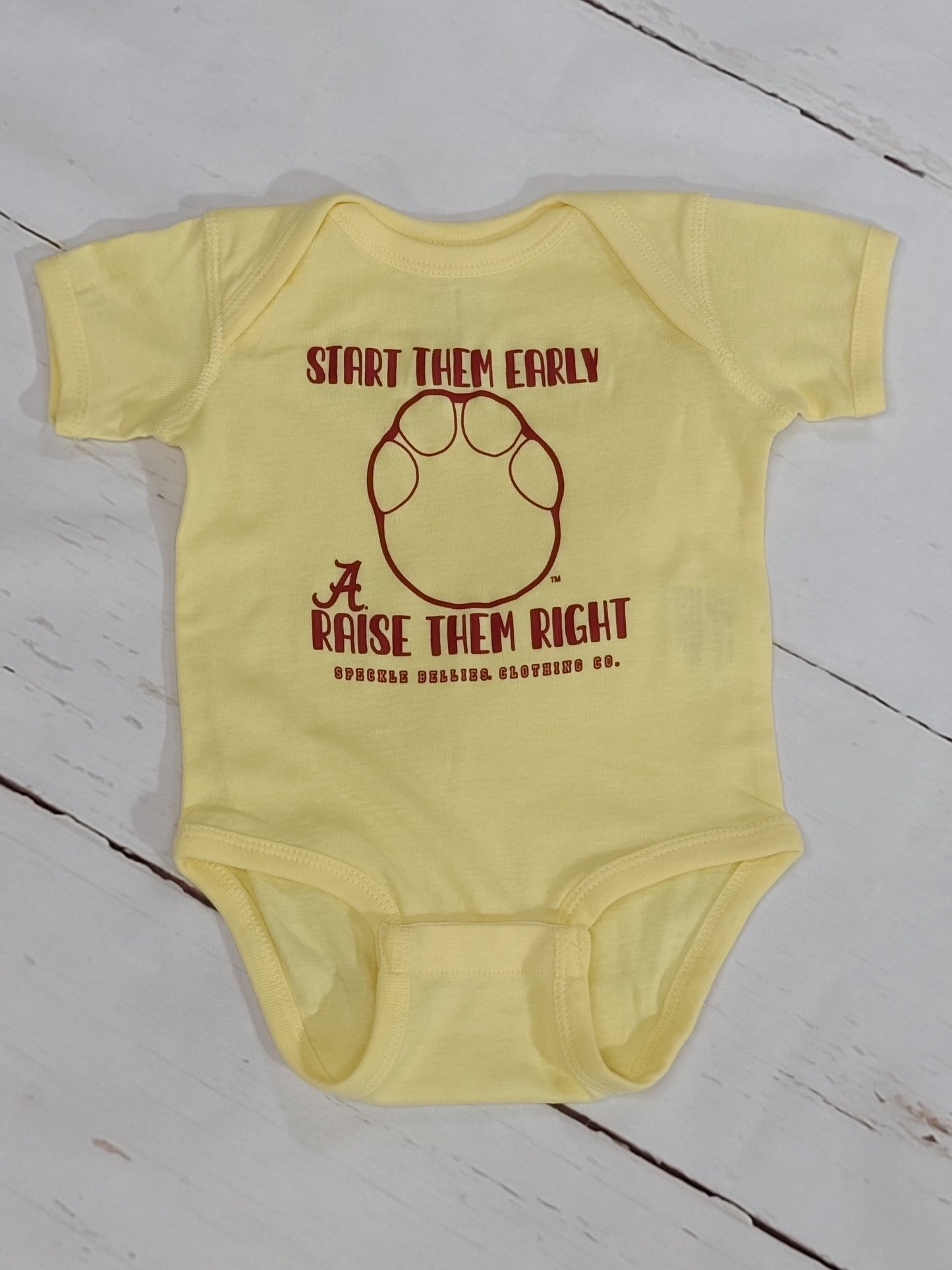 Alabama Start Them Early Onesie