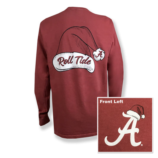 Alabama Santa Hat Long Sleeve