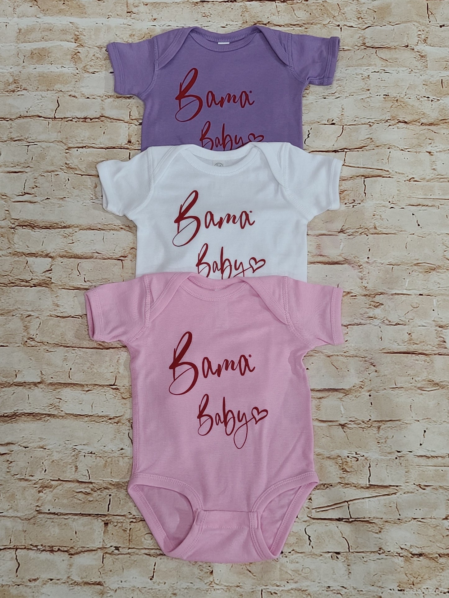 Alabama Bama Baby Onesie