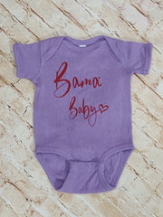 Alabama Bama Baby Onesie