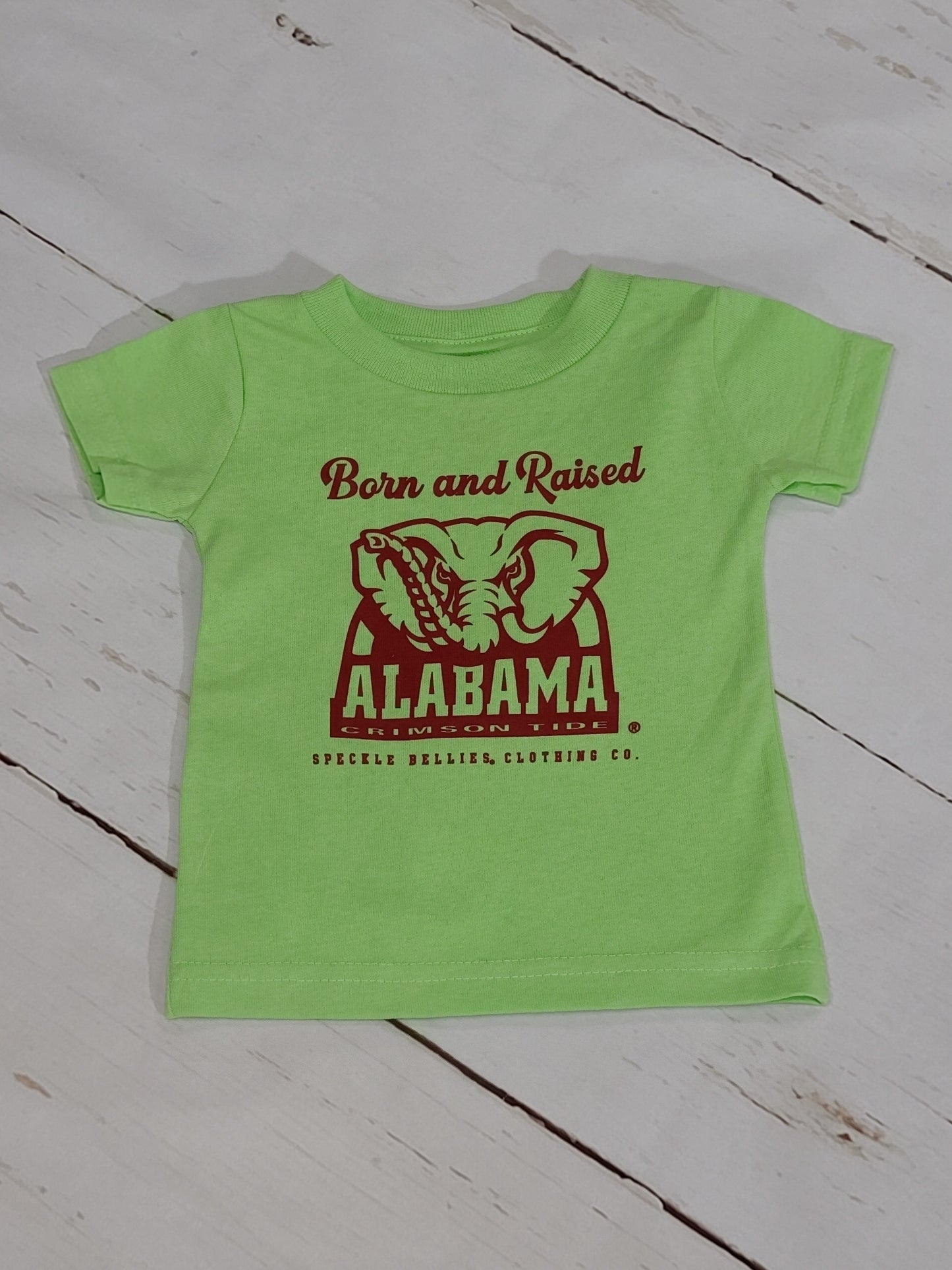 Alabama Born & Raised Infant Tee