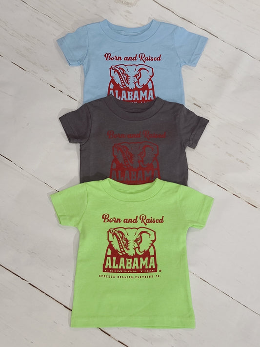 Alabama Born & Raised Infant Tee