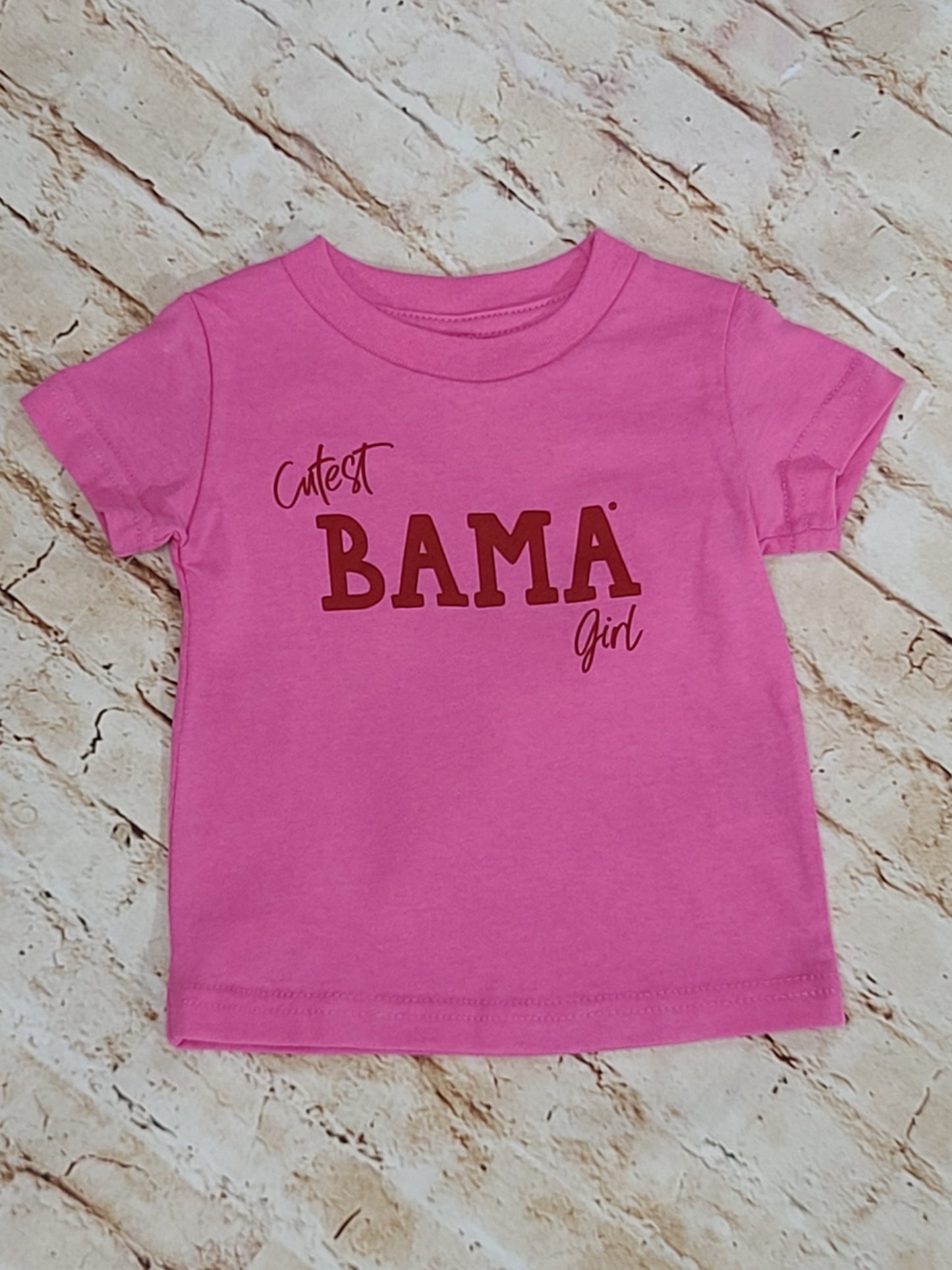 Alabama Cutest Bama Girl Infant Tee