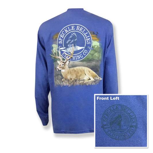 Bedded Buck Long Sleeve Comfort Color