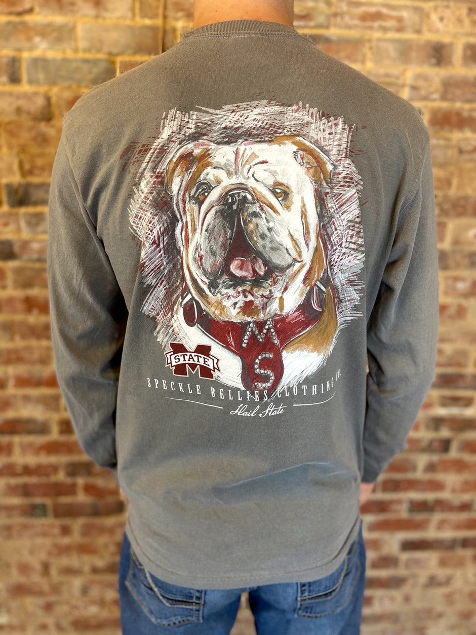 Speckle Bellies MSU Circle Bulldog Tee main image 0