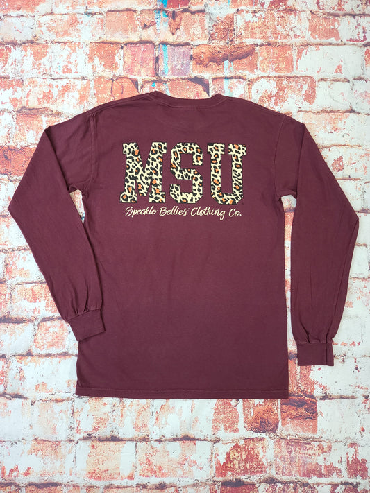 MSU Leopard Long Sleeve