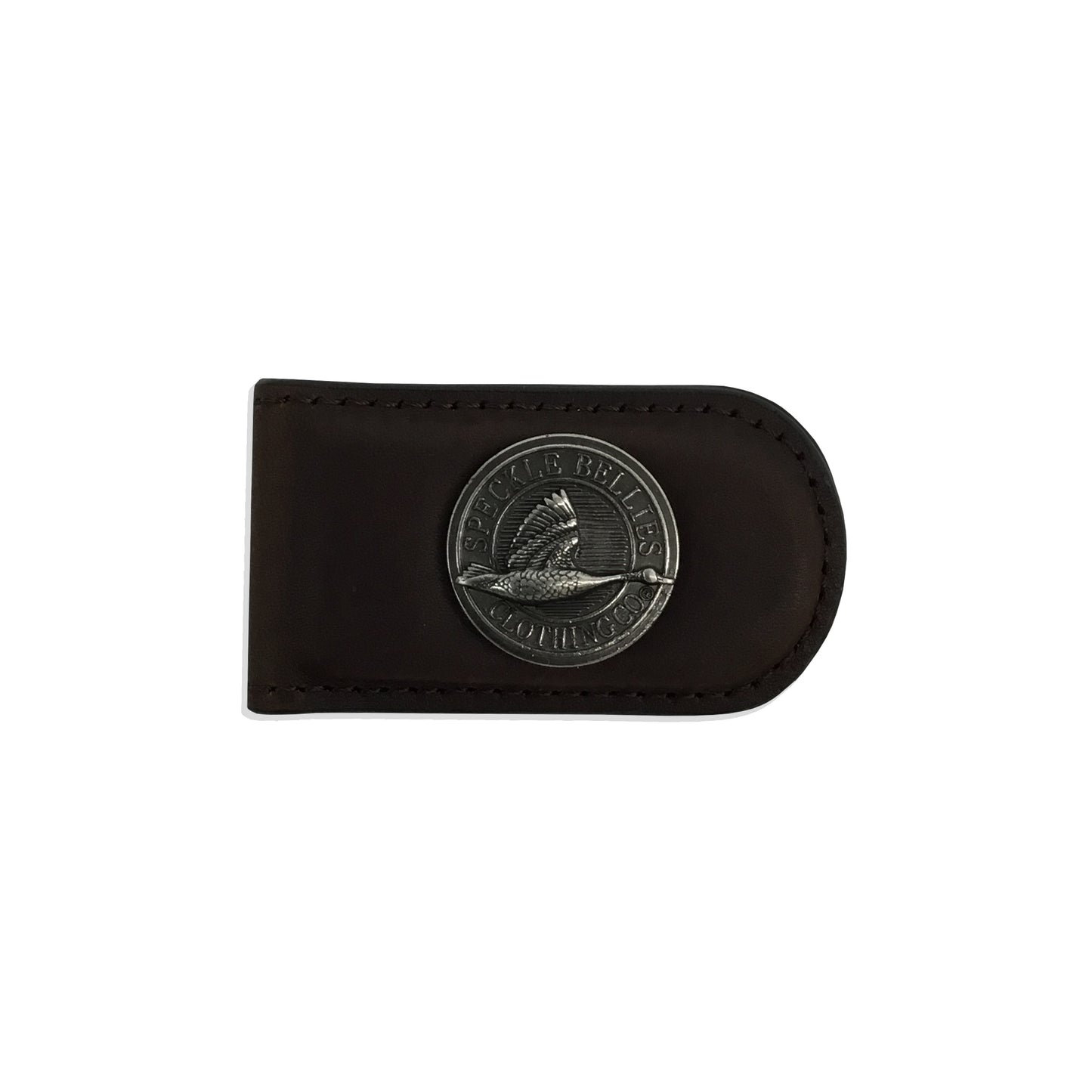 Brown Money Clip- Goose