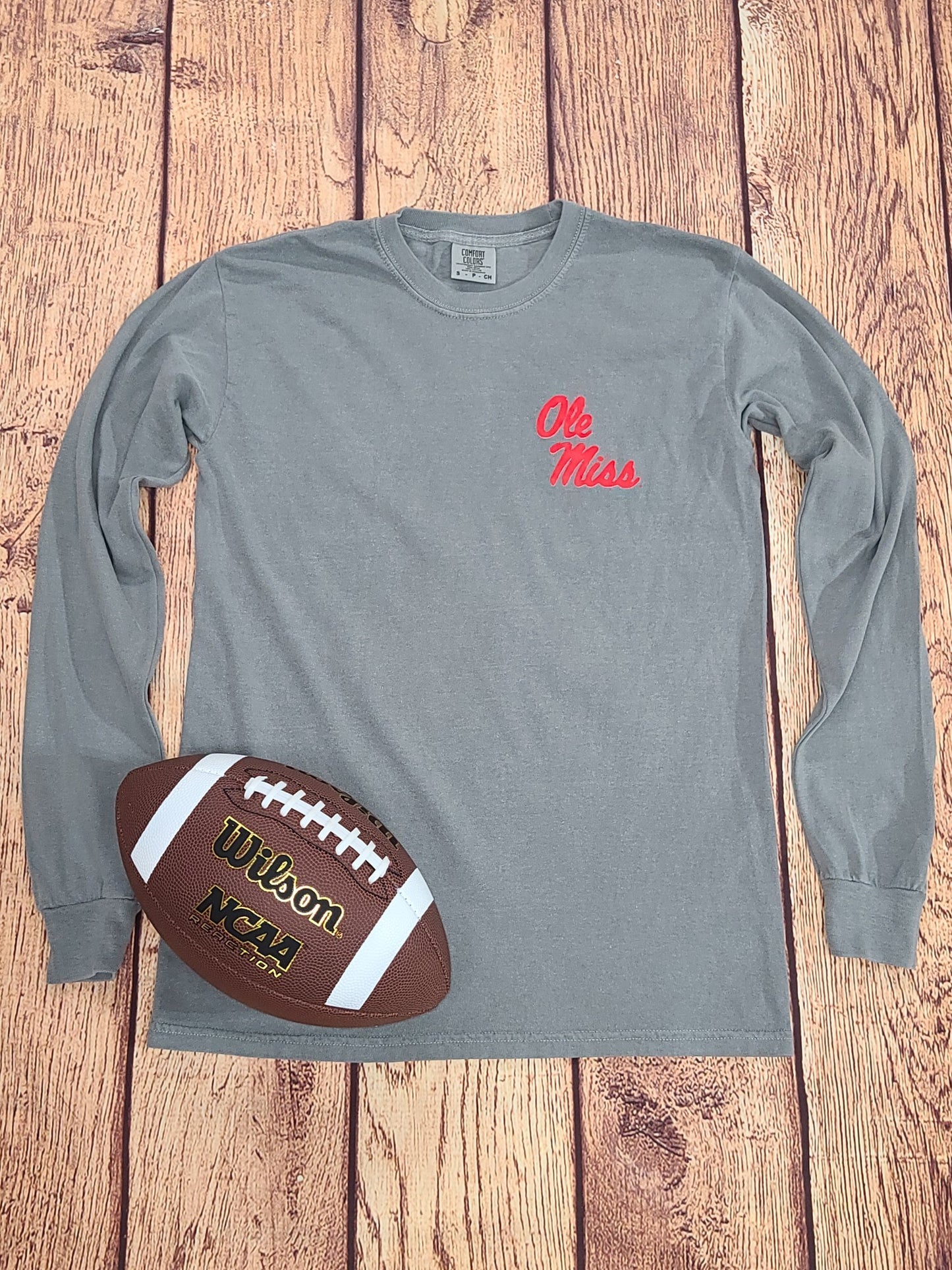 Script Ole Miss Antlers Long Sleeve