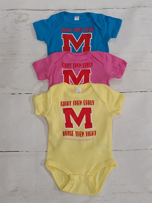 Ole Miss Start Them Early Onesie